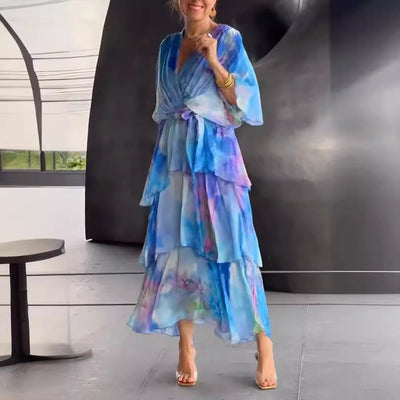 Marija- Floral Layer Dress