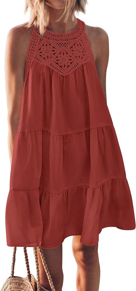 Seraphine | Sleeveless Backless A-Line Mini Dress