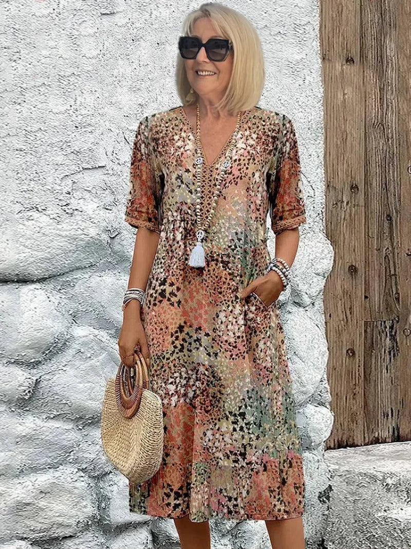 Kirra- Dazzling Mi-Long Dress