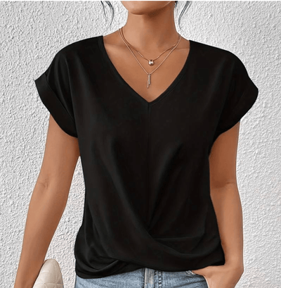 Luna | Chic V-Neck Tummy Control Top for a Flattering Silhouette